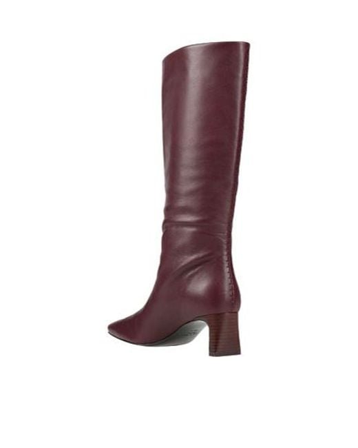 Rag & Bone Red Simple Leather Boots