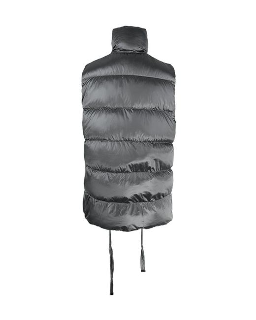 Max Mara Gray High-Neck Quilted Gilet