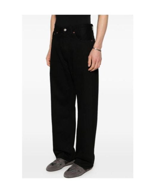 Our Legacy Black Belt Loop Jeans for men
