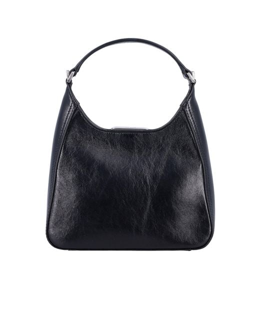 Balenciaga Black Bb Soft Small Hobo Bag