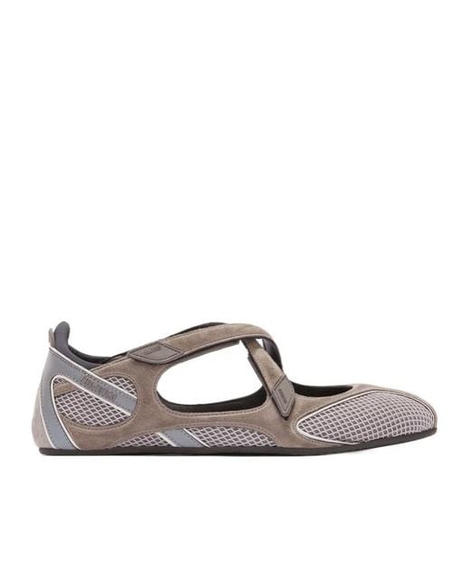 The Attico Multicolor The Floor 01 Ballerina Flats