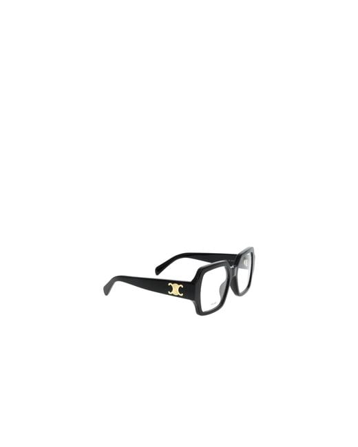 Céline White Logo Flat Mirror