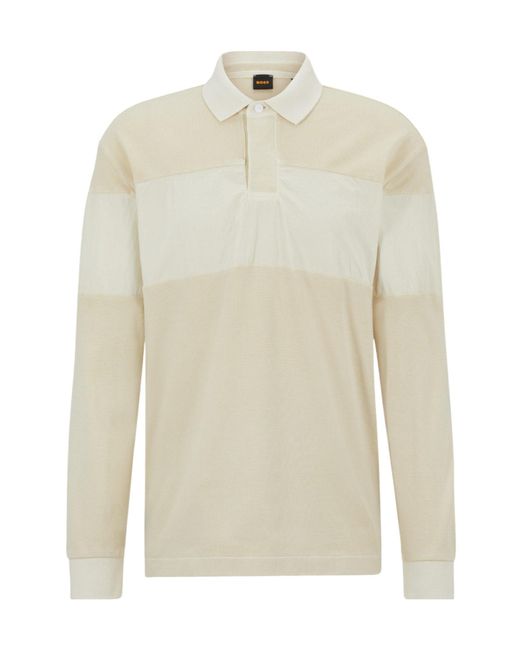 Boss White Lightweight And Versatile Long-Sleeved Shirts for men