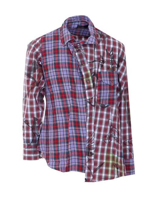 Vivienne Westwood Purple Chaos Shirt for men
