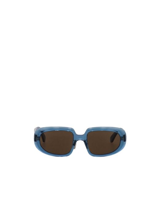 Loewe Multicolor Mini Anagram Steps Rectangular Sunglasses