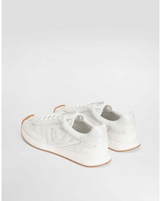 Dolce & Gabbana White Dg Cushion Sneakers for men