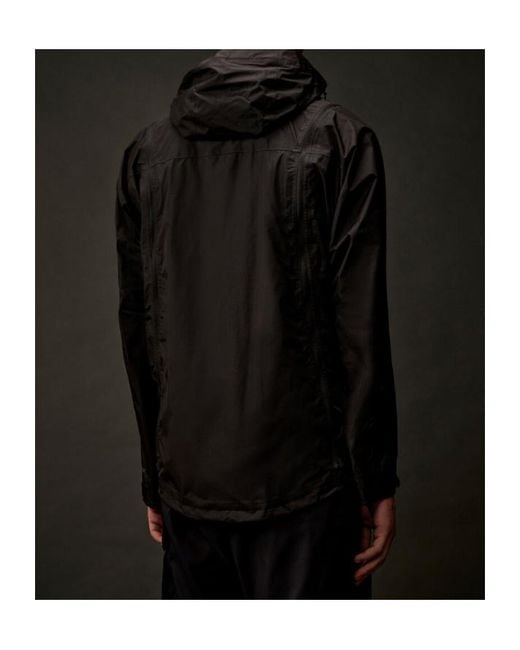C P Company Black Metropolis Transformable Hooded Jacket for men