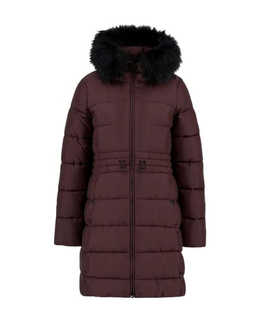 Barbour Purple Anastasia Puffer Jacket