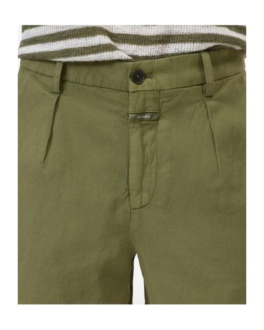 Closed Green Revyl Shorts