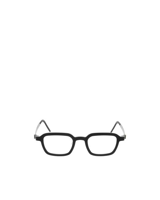 Lindberg White 1066 Square Frame Glasses