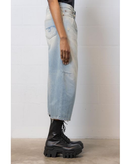 R13 Blue Belt Ring Jeans