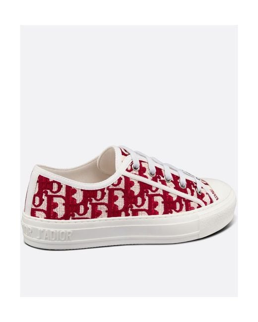 Dior Red Walk'N' Sneaker