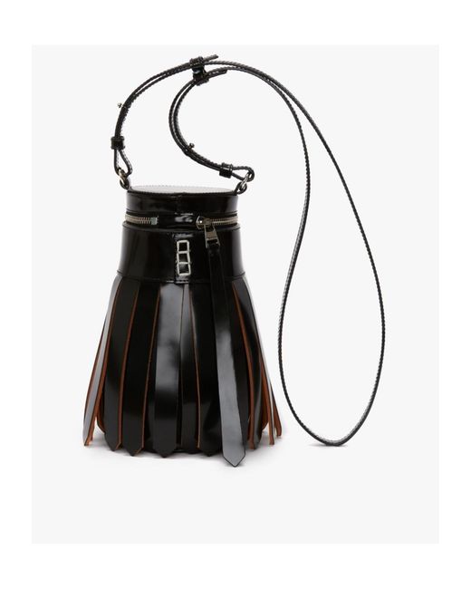 J.W. Anderson White Jw Anderson Tassel Detailed Zipped Shoulder Bag