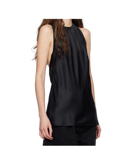 Simone Rocha Black Silk Blouse