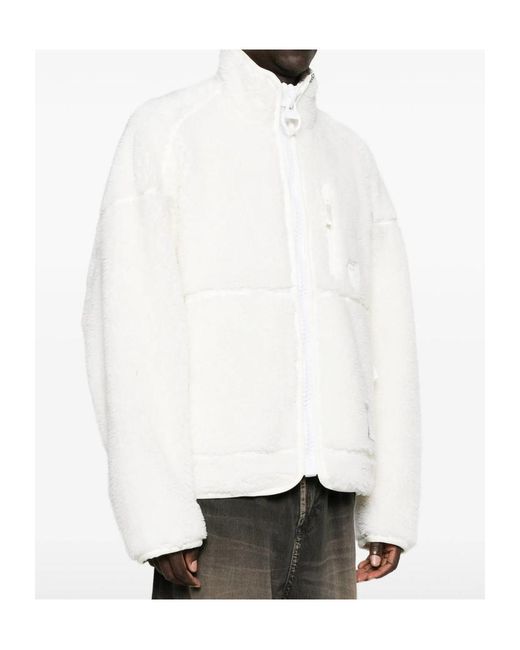 Maison Mihara Yasuhiro White Long-Sleeve Jacket for men