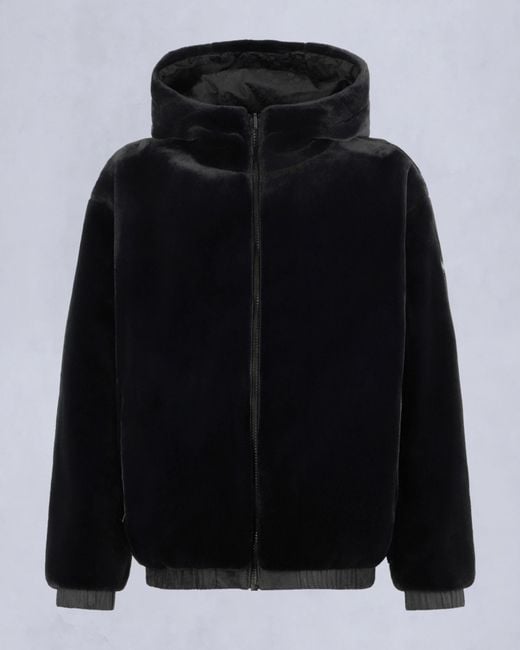 Moose Knuckles Black Long-Sleeved Jacket for men