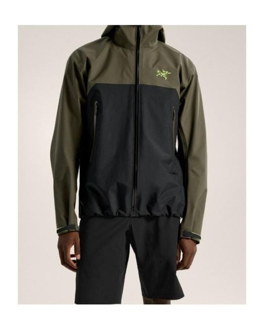 Arc'teryx Gray Beta Colour-Block Jacket for men