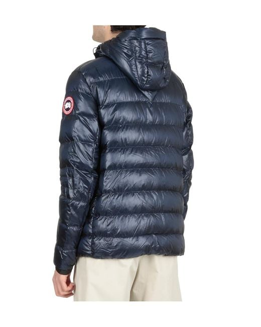 Canada Goose Blue Crofton Padded Down Jacket for men