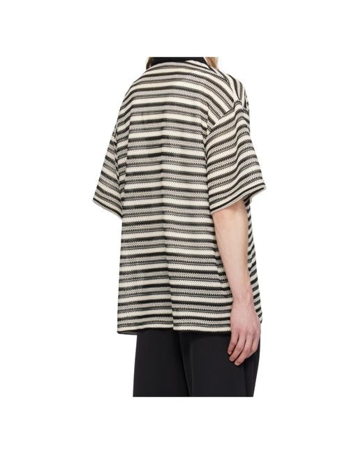 Song For The Mute Multicolor Striped Polo Shirt for men