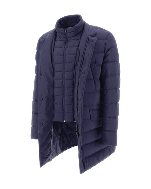Herno Blue Il Cappotto for men