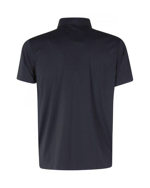 Save The Duck Blue Short-Sleeved Polo Shirt for men