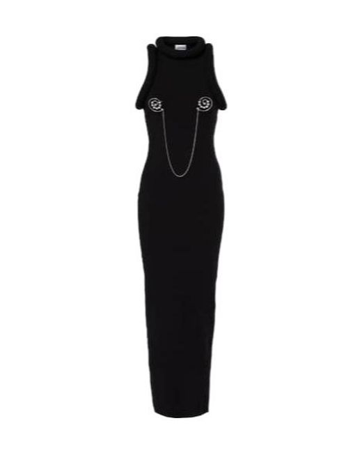 Jean Paul Gaultier Black Sleeveless Dress
