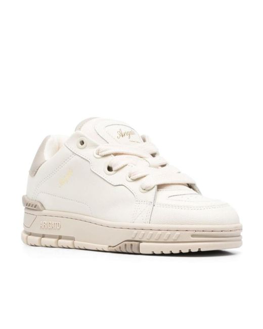 Axel Arigato White Area Haze Lace-Up Sneakers