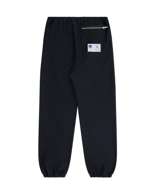 Undercover Blue X Champion Sweatpants for men