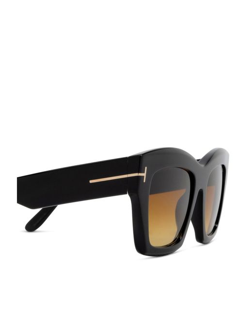 Tom Ford Black Full Frame Sunglasses