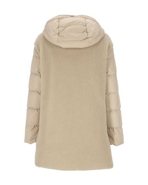 Herno Natural Hooded Down Jacket