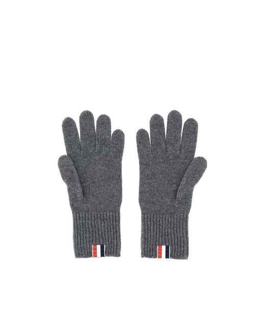 Thom Browne Multicolor Five-Finger Gloves for men