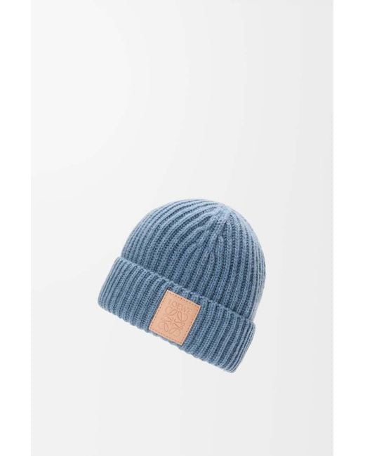Loewe Blue Beanie for men