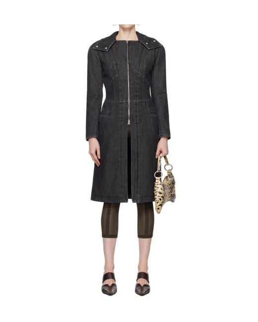 KNWLS Black Alice Coat