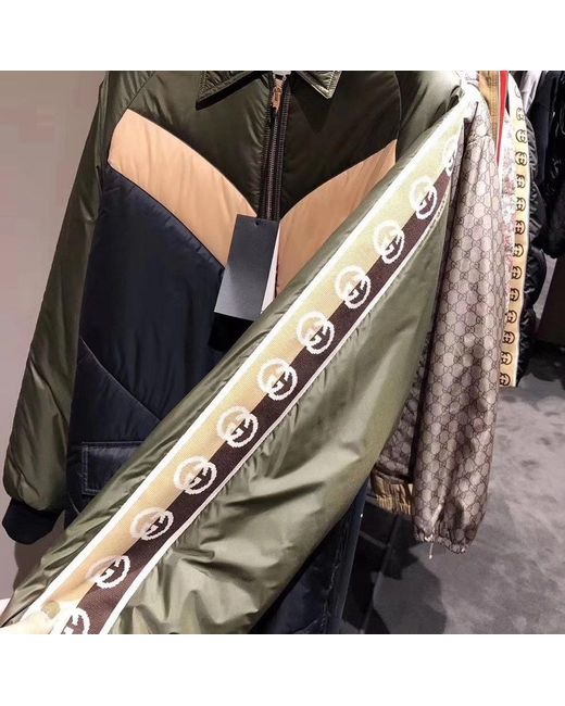 Gucci Black Interlocking G Zipped Jacket for men