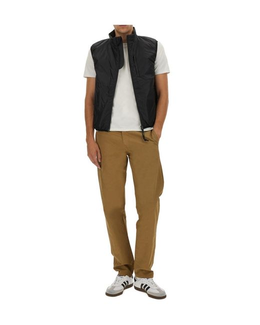 Aspesi Black Jil Zip-Up Gilet for men