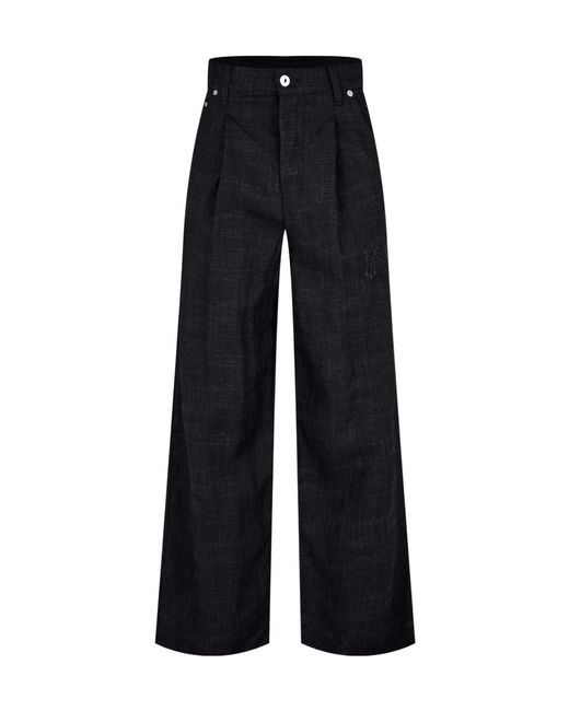 Off-White c/o Virgil Abloh Black Minimalist Tailored Trousers for men