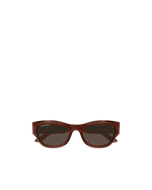 Balenciaga Brown Eyewear Cat-Eye Frame Sunglasses