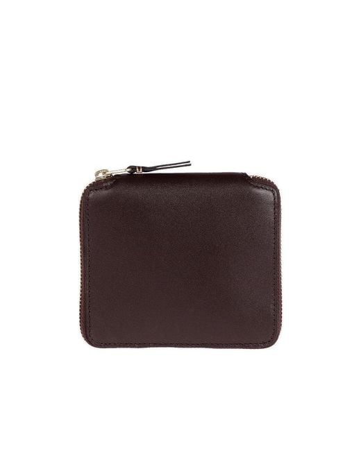 Comme des Garçons Brown Comme Des Garçons Wallet Zip Around Wallet for men