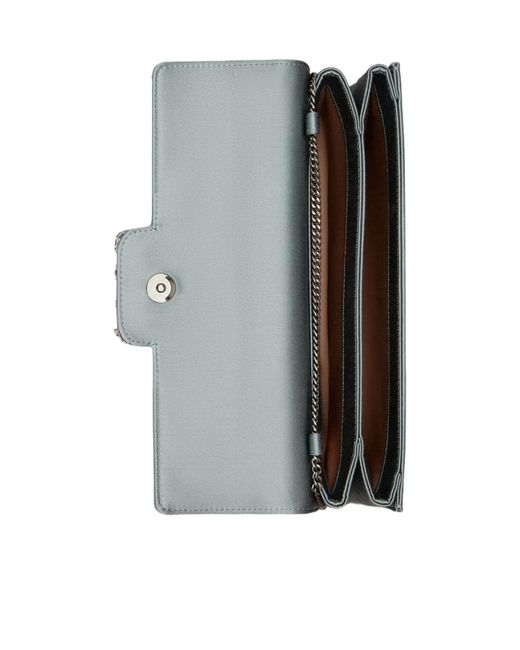 Roger Vivier Gray Efflorescence Clutch