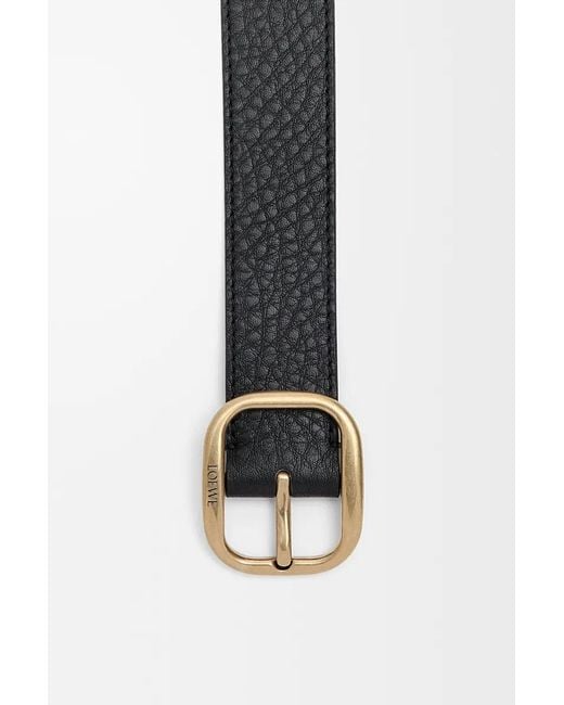 Loewe White Rounded Soft Belt