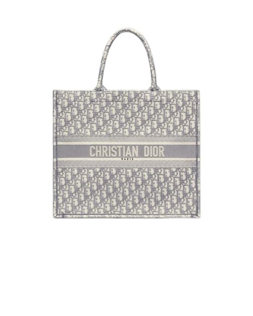 Dior Gray Logo Handbag