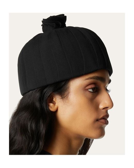 Loro Piana Black Atena Hat