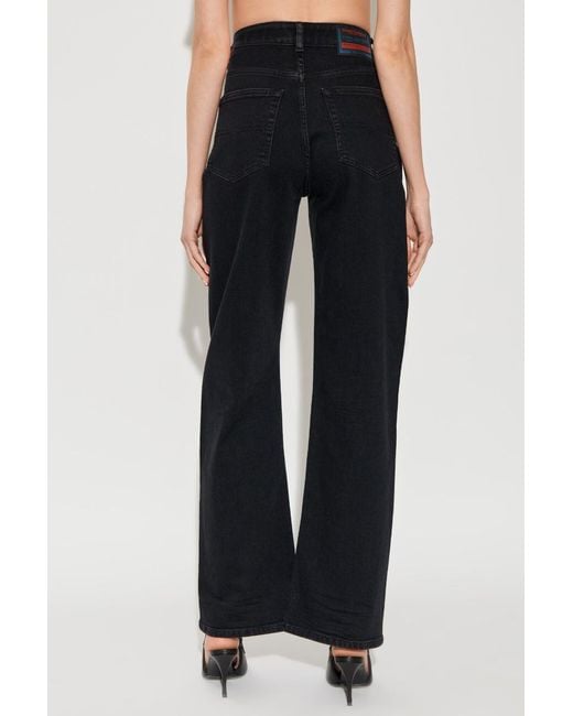 DIESEL Black 1971-D-Sent Straight Leg Jeans