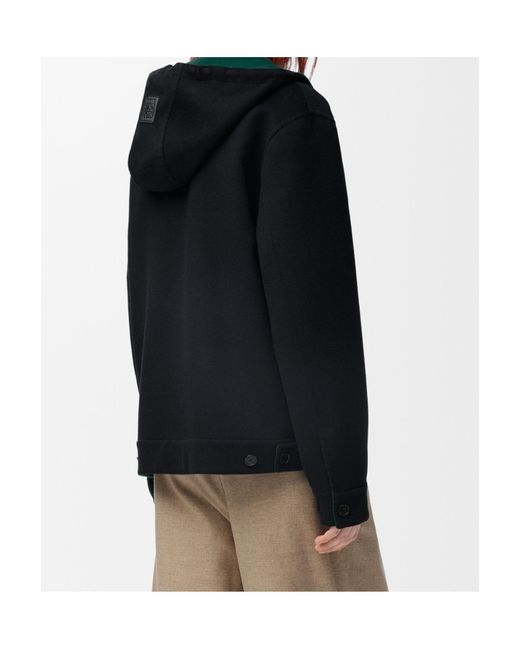 Loewe Blue Hooded Jacket for men