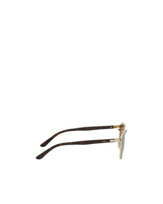 Cartier Multicolor Square Frame Sunglasses