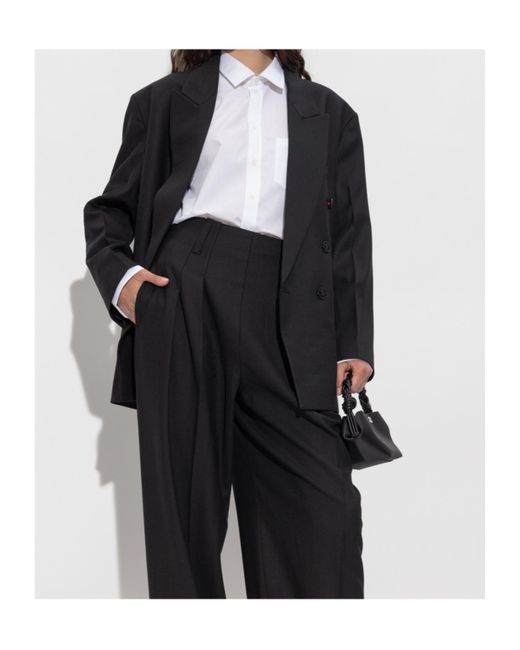 Victoria Beckham White Tab Detail Shirt