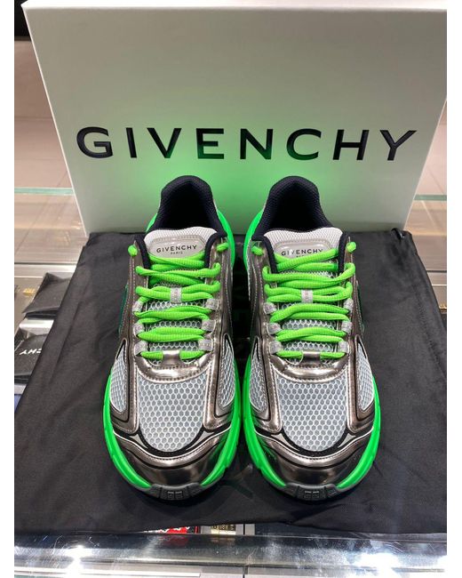 Givenchy Green Tk-Mx Runner Sneakers for men