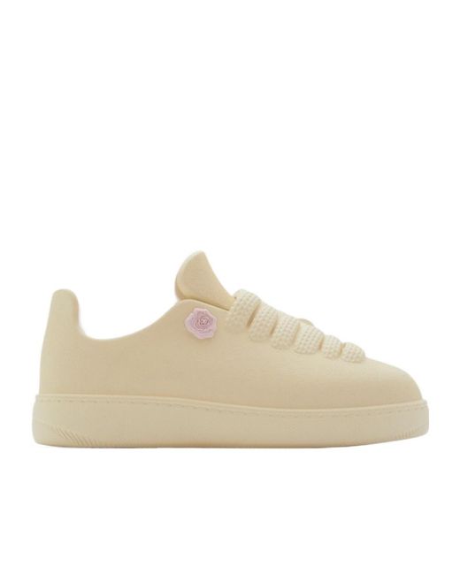 Burberry Natural Bubble Equestrian Knight Motif Sneakers for men