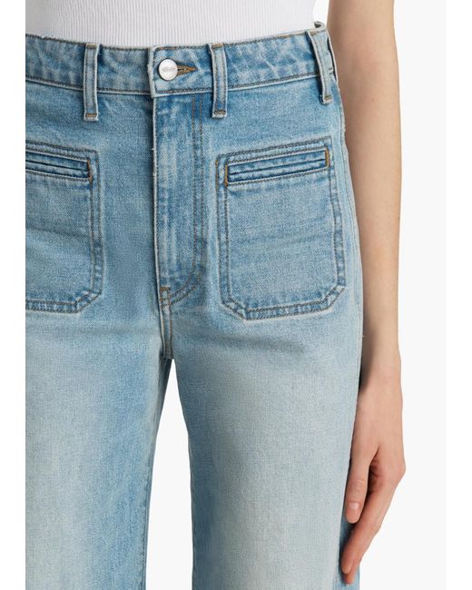 Khaite Blue Delmonico Jean