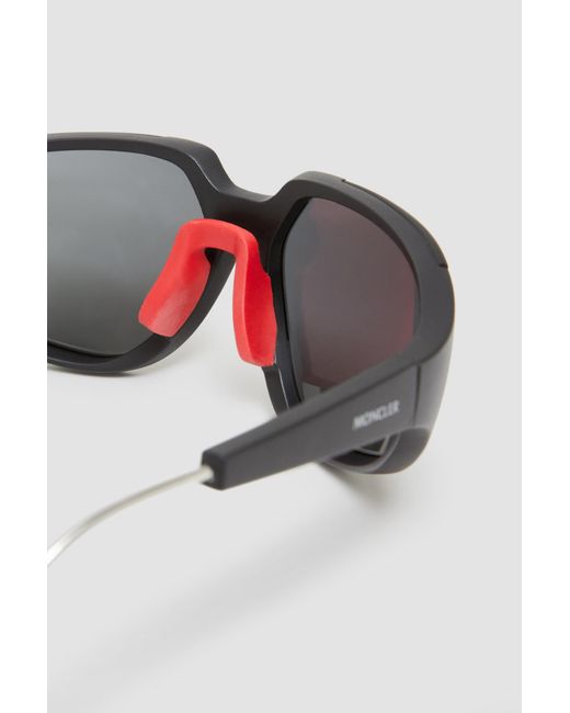 Moncler Multicolor Laszer Mask Sunglasses for men